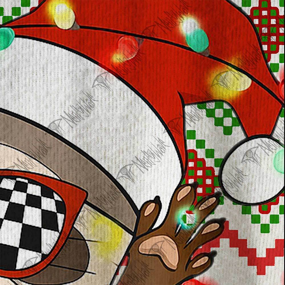 Overstimulated Festive Af Ugly Sweatshirts