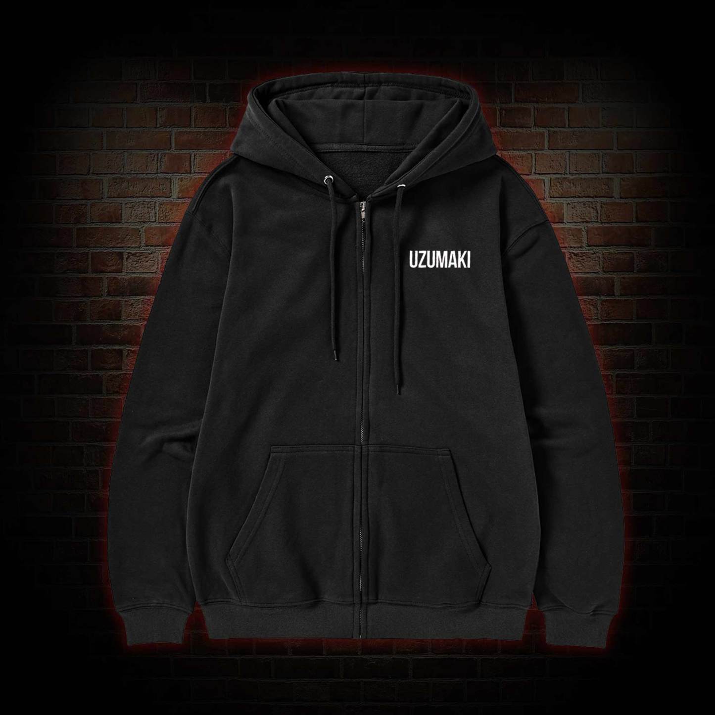 Horror Eyeball Zipper Hoodie