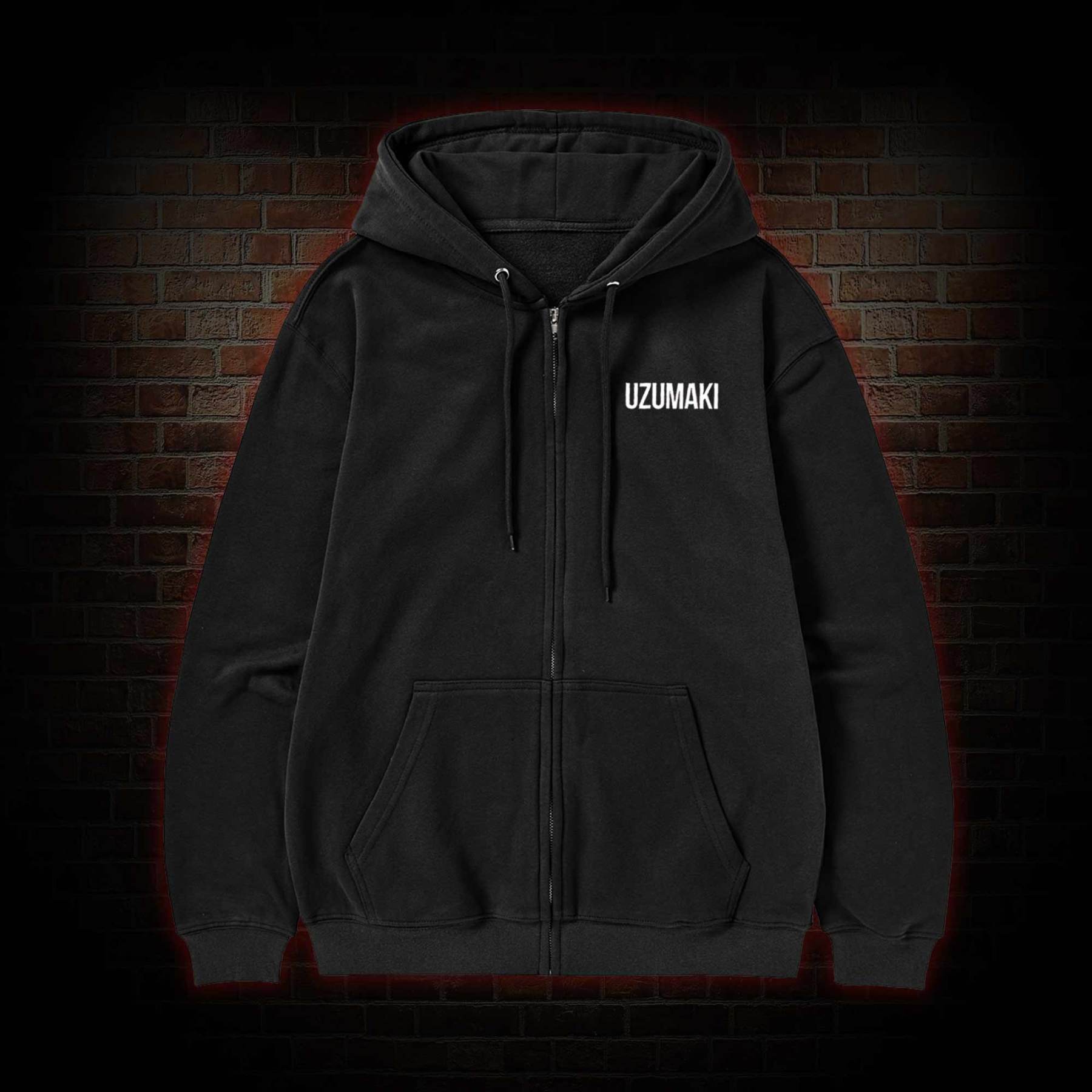 Horror Eyeball Zipper Hoodie