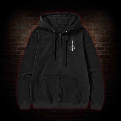 Hunt The Great Ones Zipper Hoodie