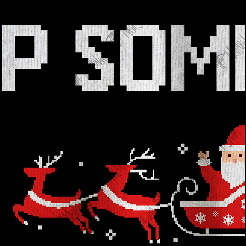 Rolling up Some Crit-mas Spirit Ugly Sweatshirts