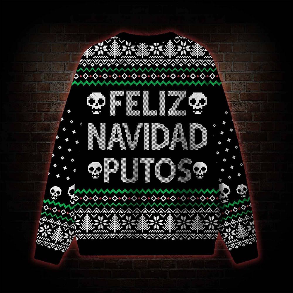 Feliz Navidad Ugly Sweatshirts