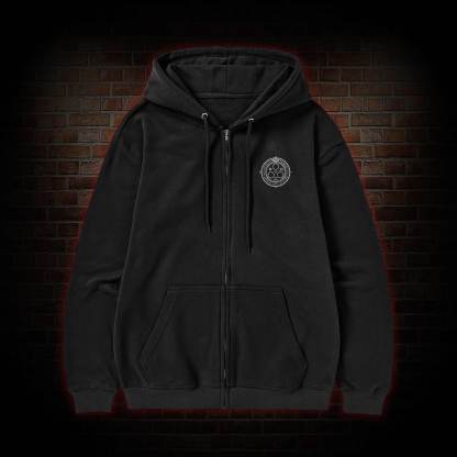 Hell-o Nurse! Zipper Hoodie