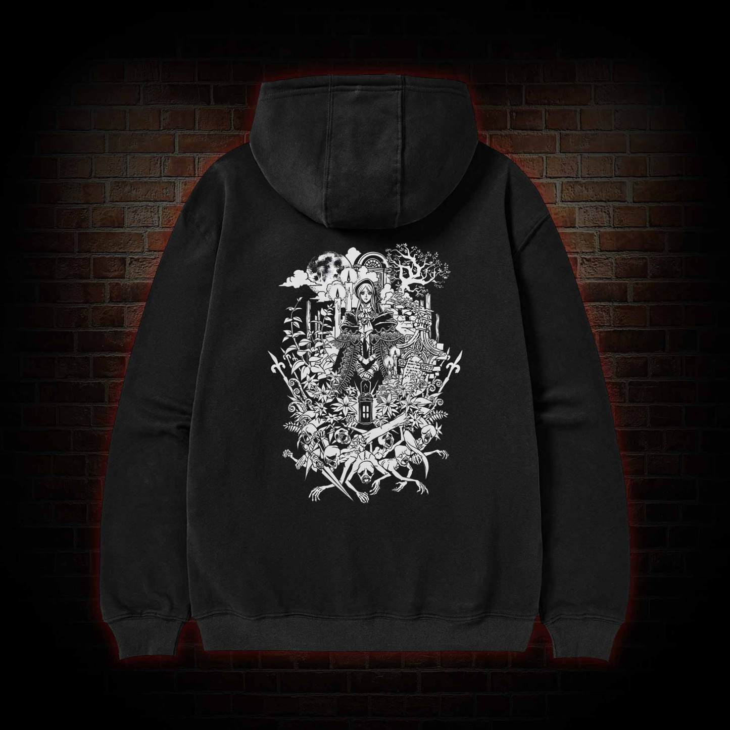 Hello Good Hunter Zipper Hoodie