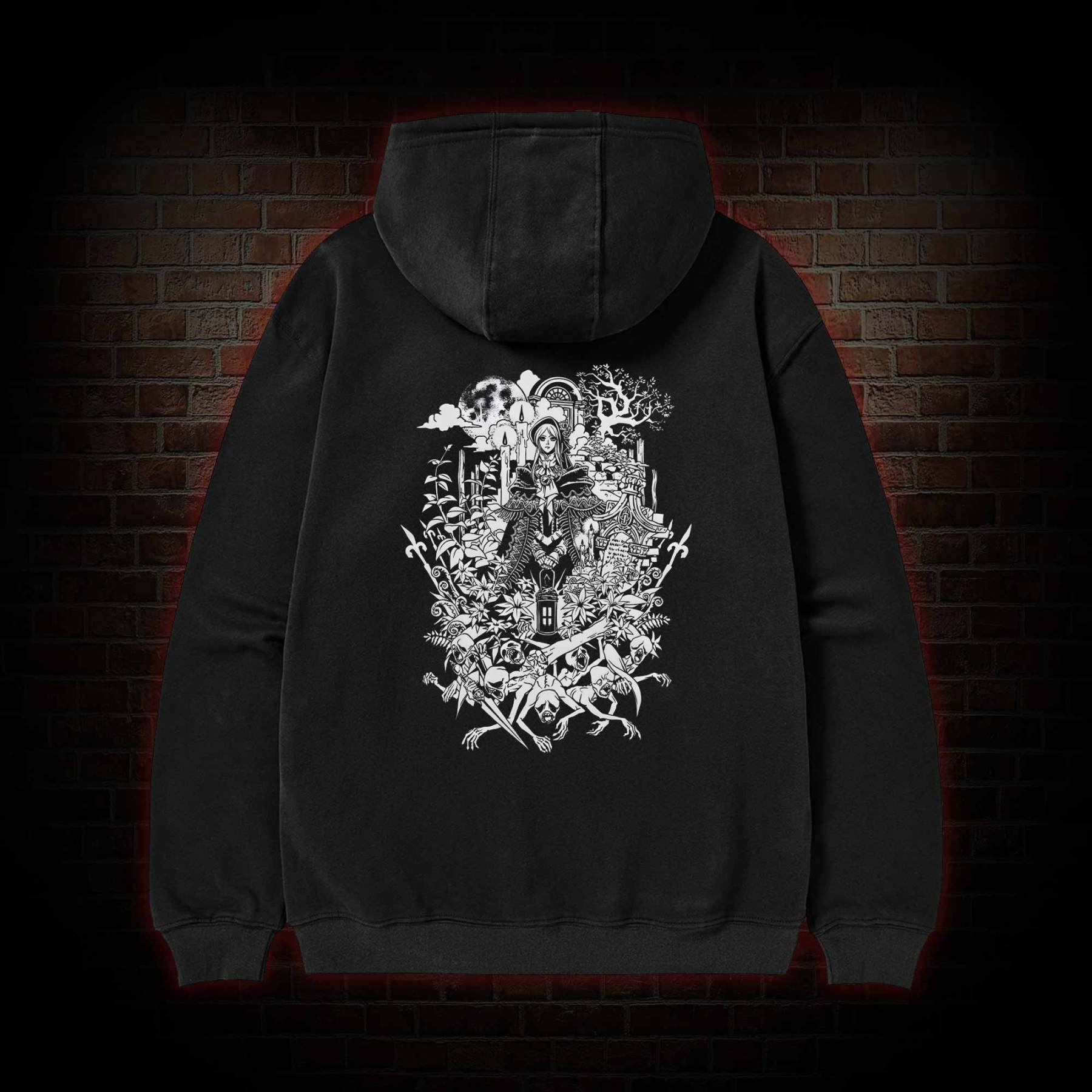 Hello Good Hunter Zipper Hoodie