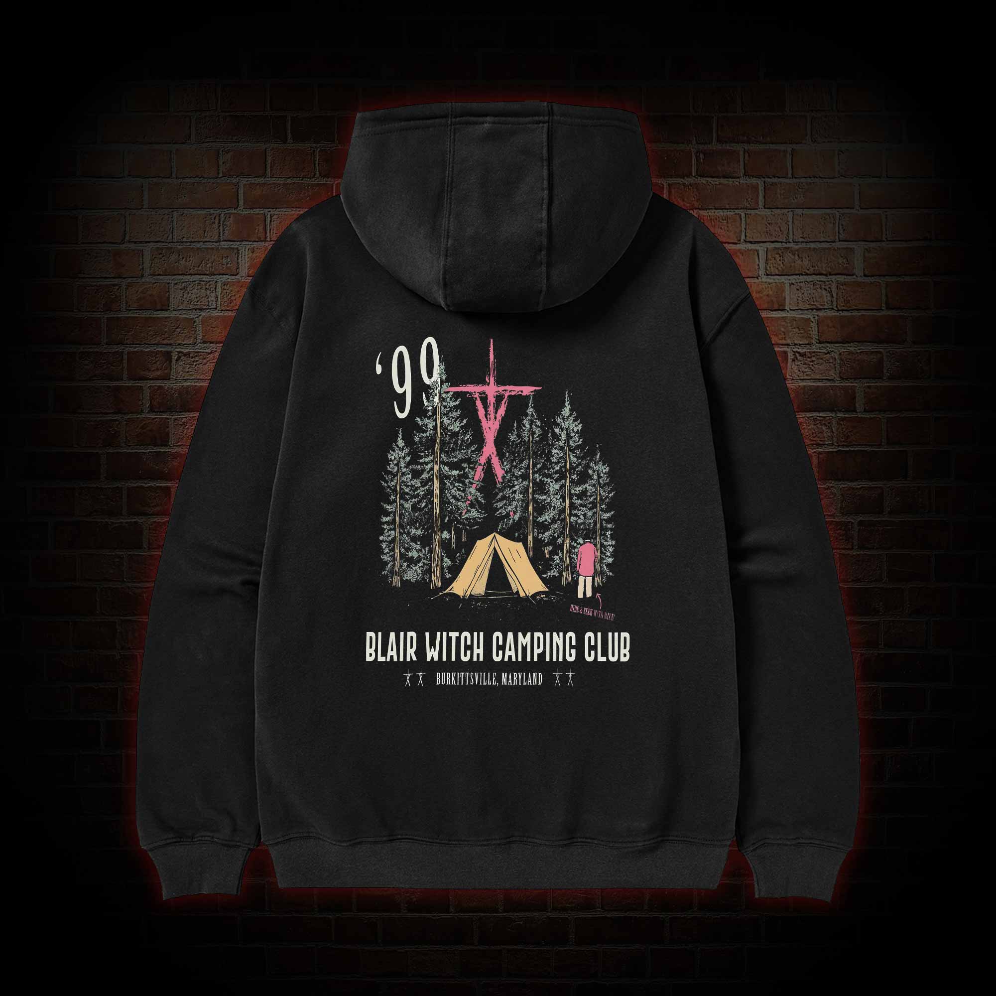 Witch Camping Zipper Hoodie