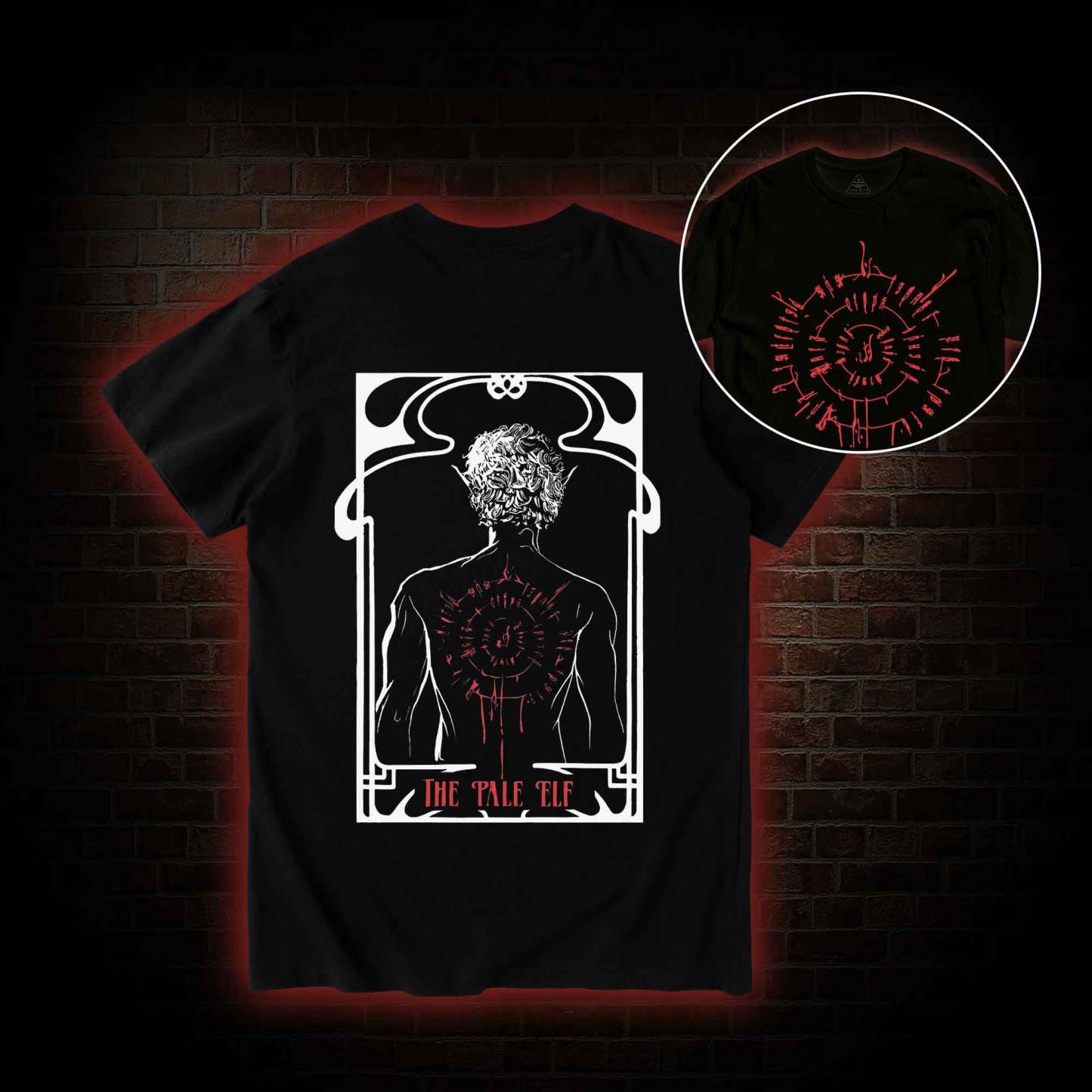 The Pale Elf Back Print T-Shirt