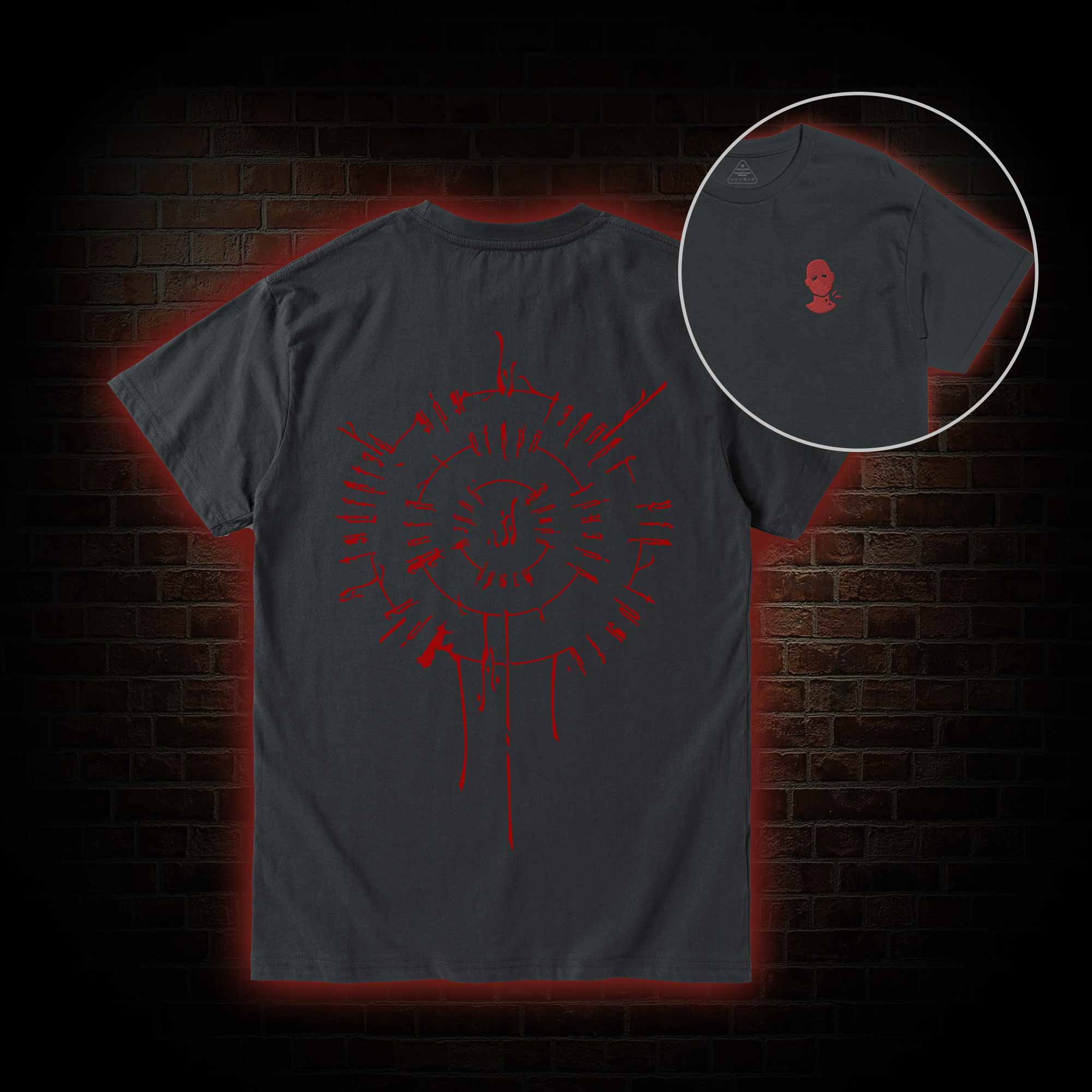 Bloodless Vintage Back Print T-Shirt