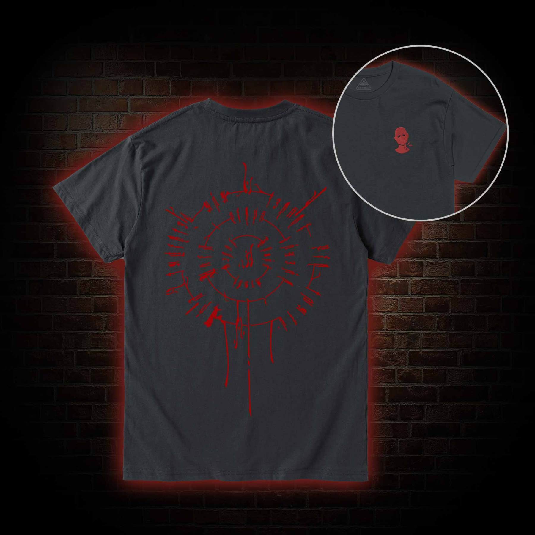 Bloodless Vintage Back Print T-Shirt