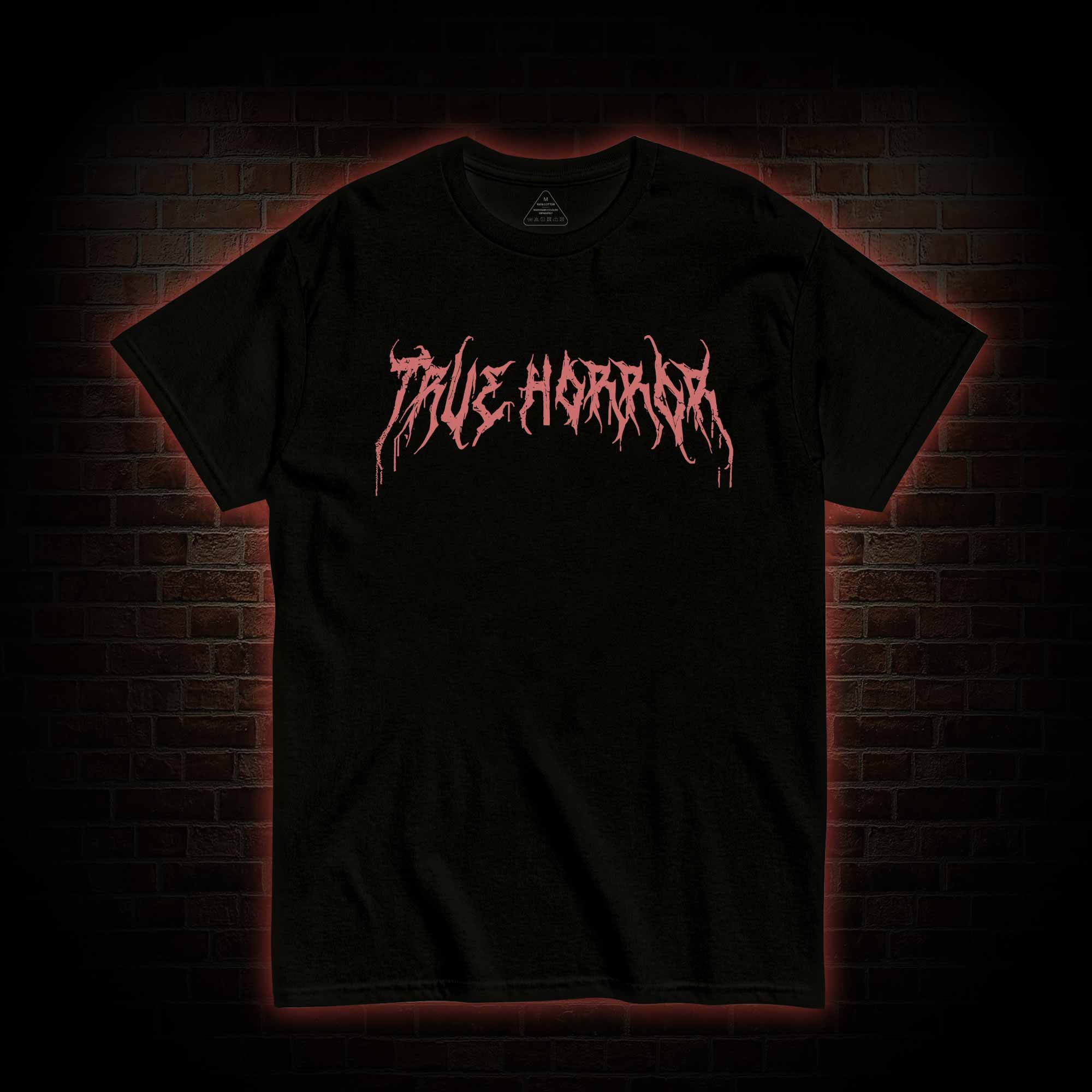 You Will Witness True Horror Back Print T-Shirt