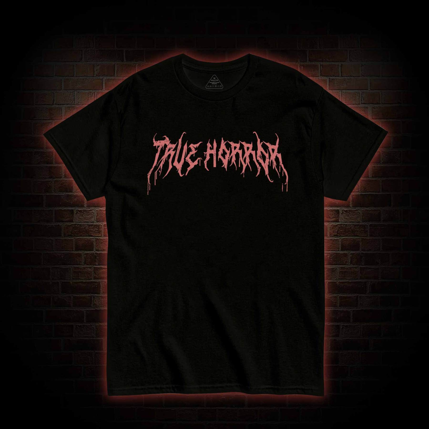 You Will Witness True Horror Back Print T-Shirt