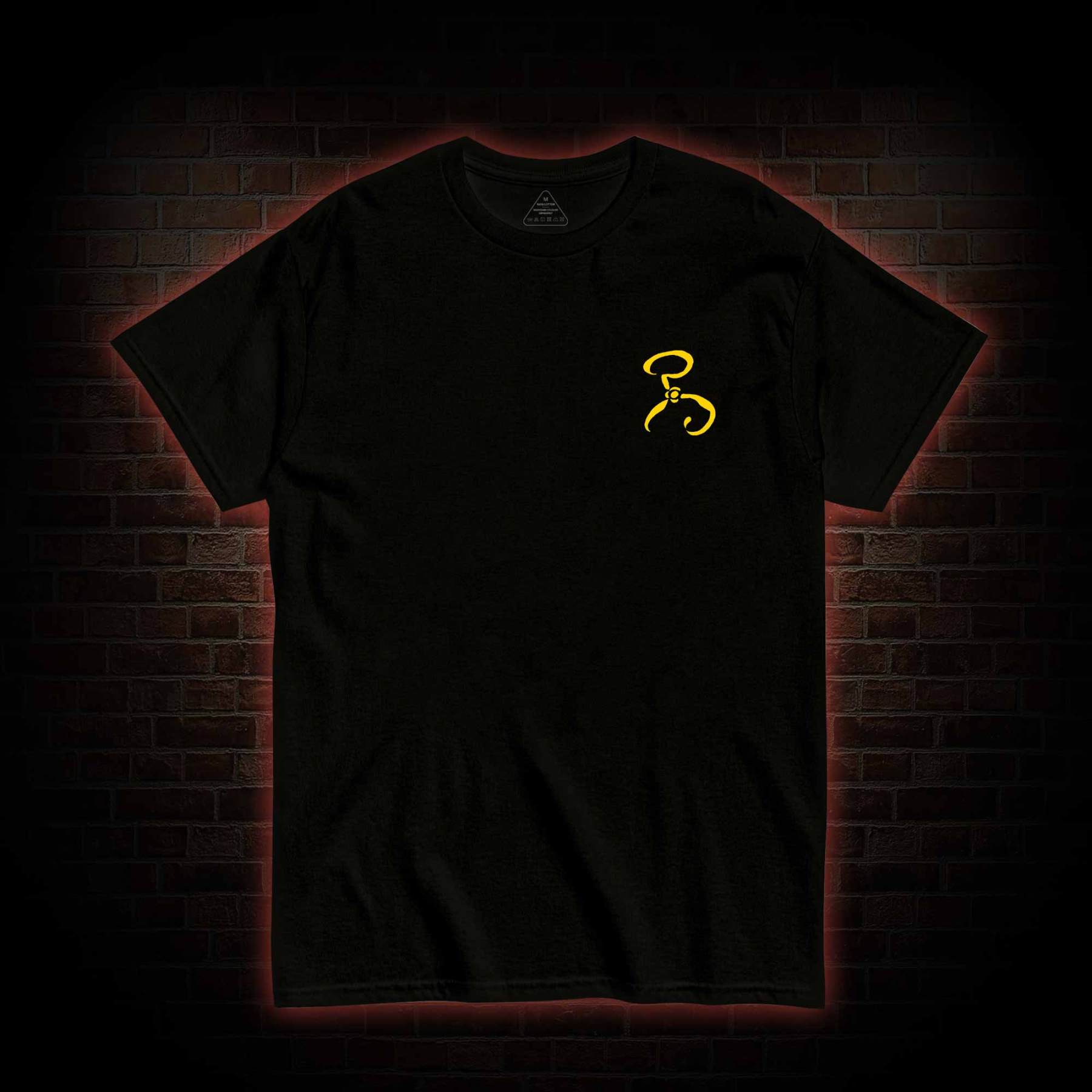 The King in Yellow Cthulhu Back Print T-Shirt