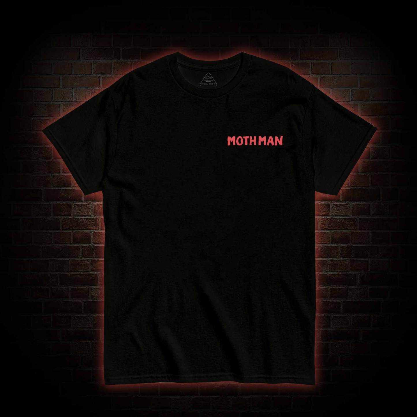 Cryptid Mothman Back Print T-Shirt
