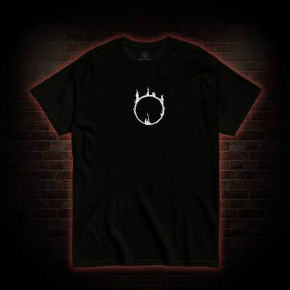 King of the Storm Back Print T-Shirt