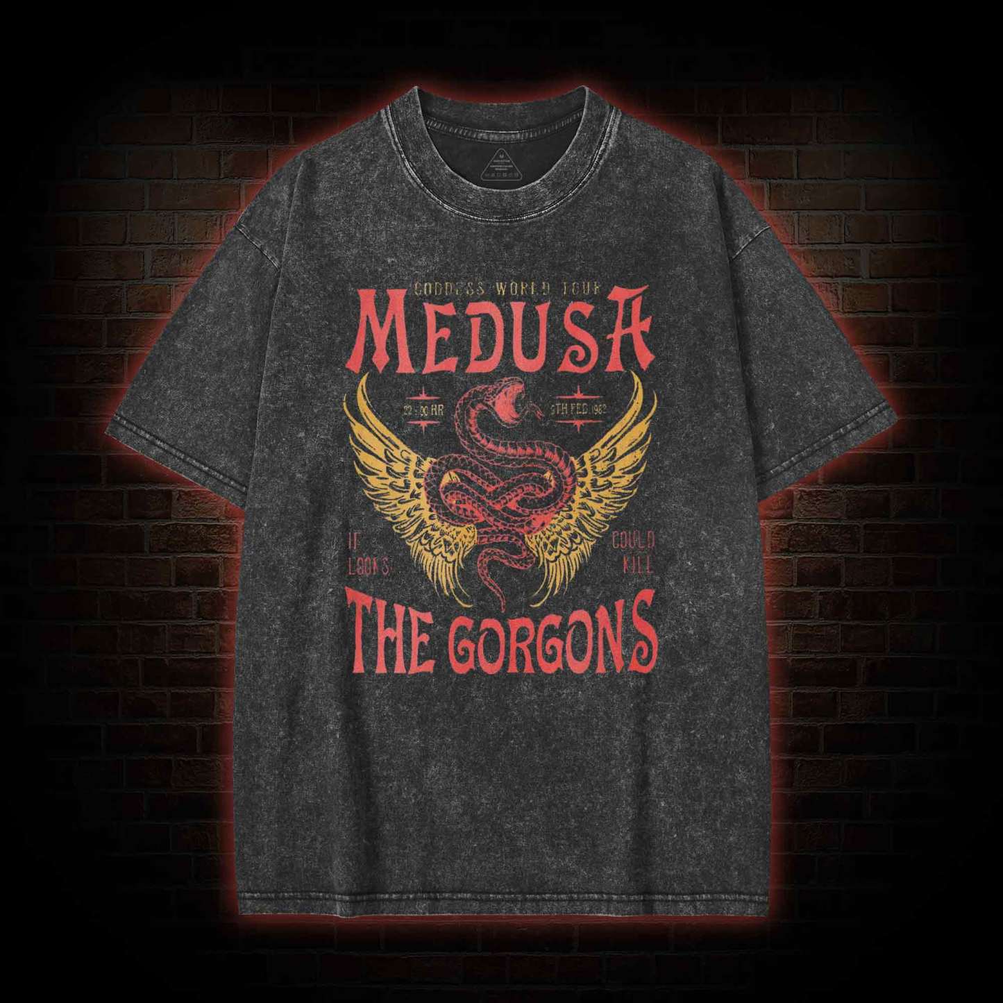 Medusa Washed T-shirt