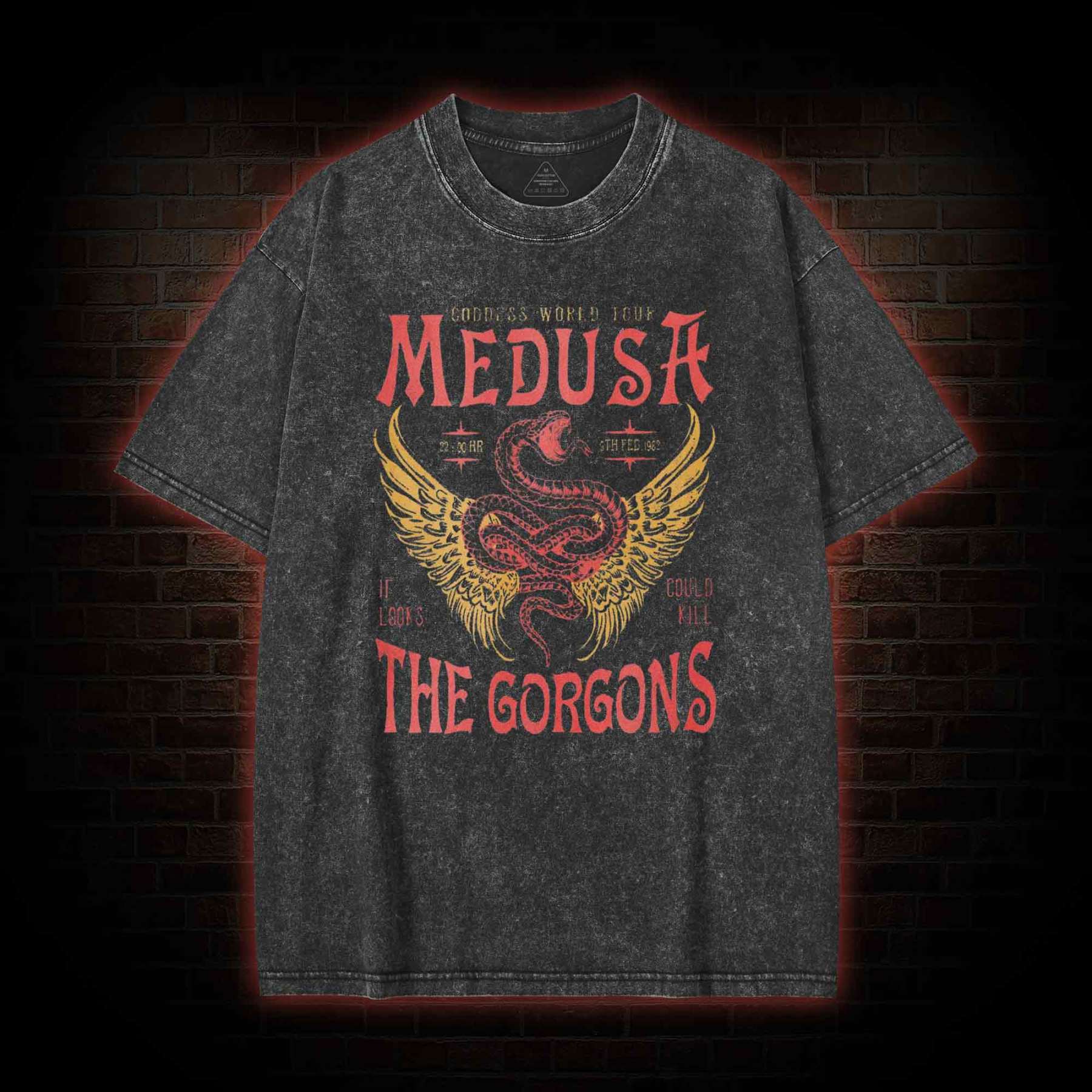 Medusa Washed T-shirt