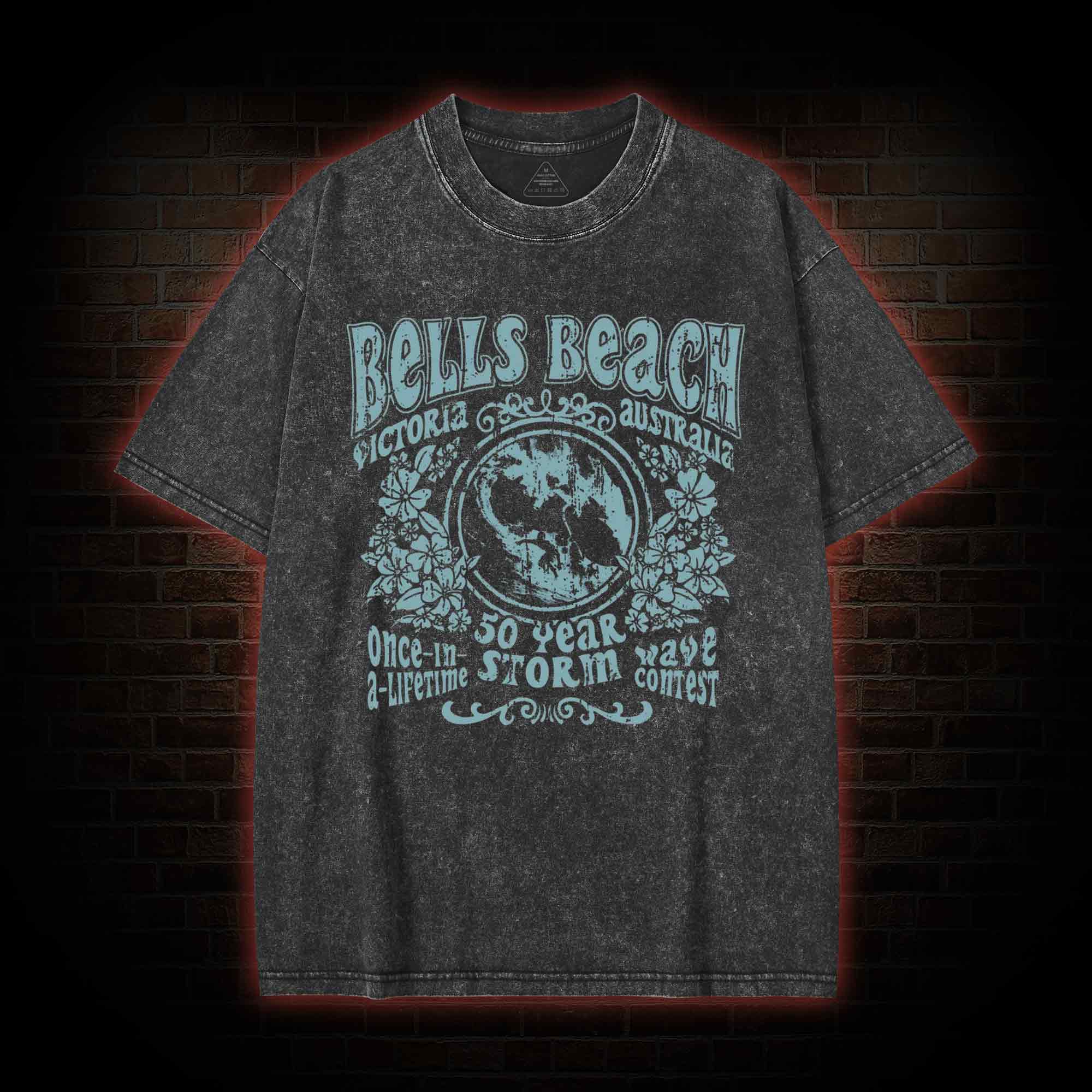 Bells Beach Australia Washed T-shirt