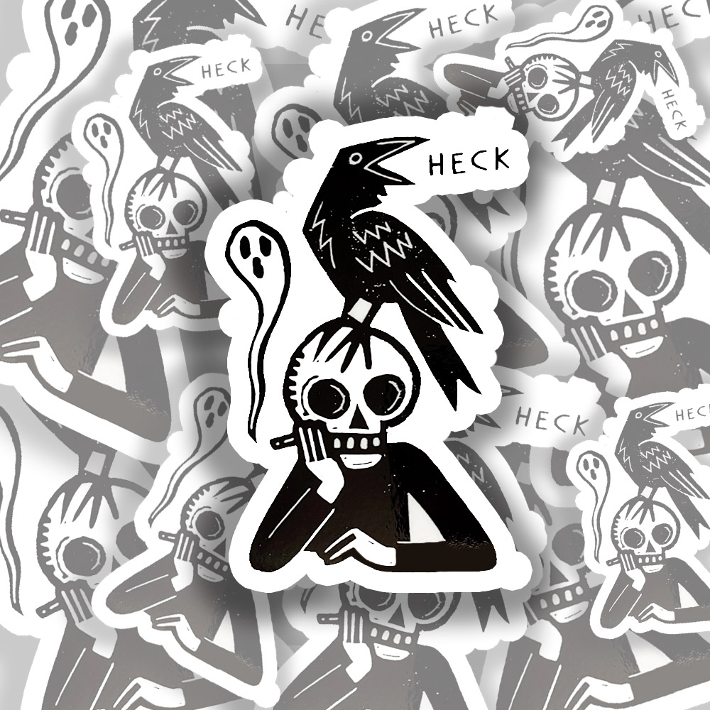 Heck Sticker