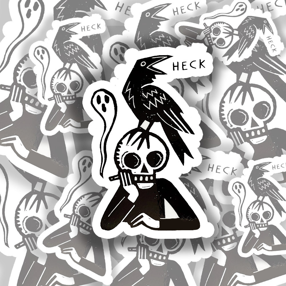 Heck Sticker