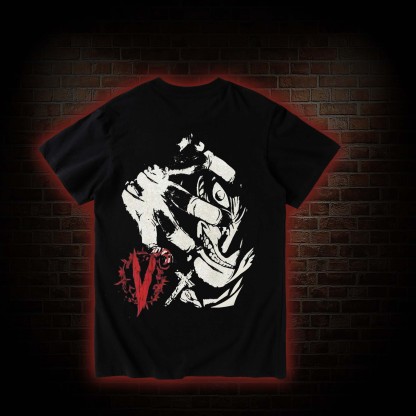 No Life No Death Back Print T-Shirt