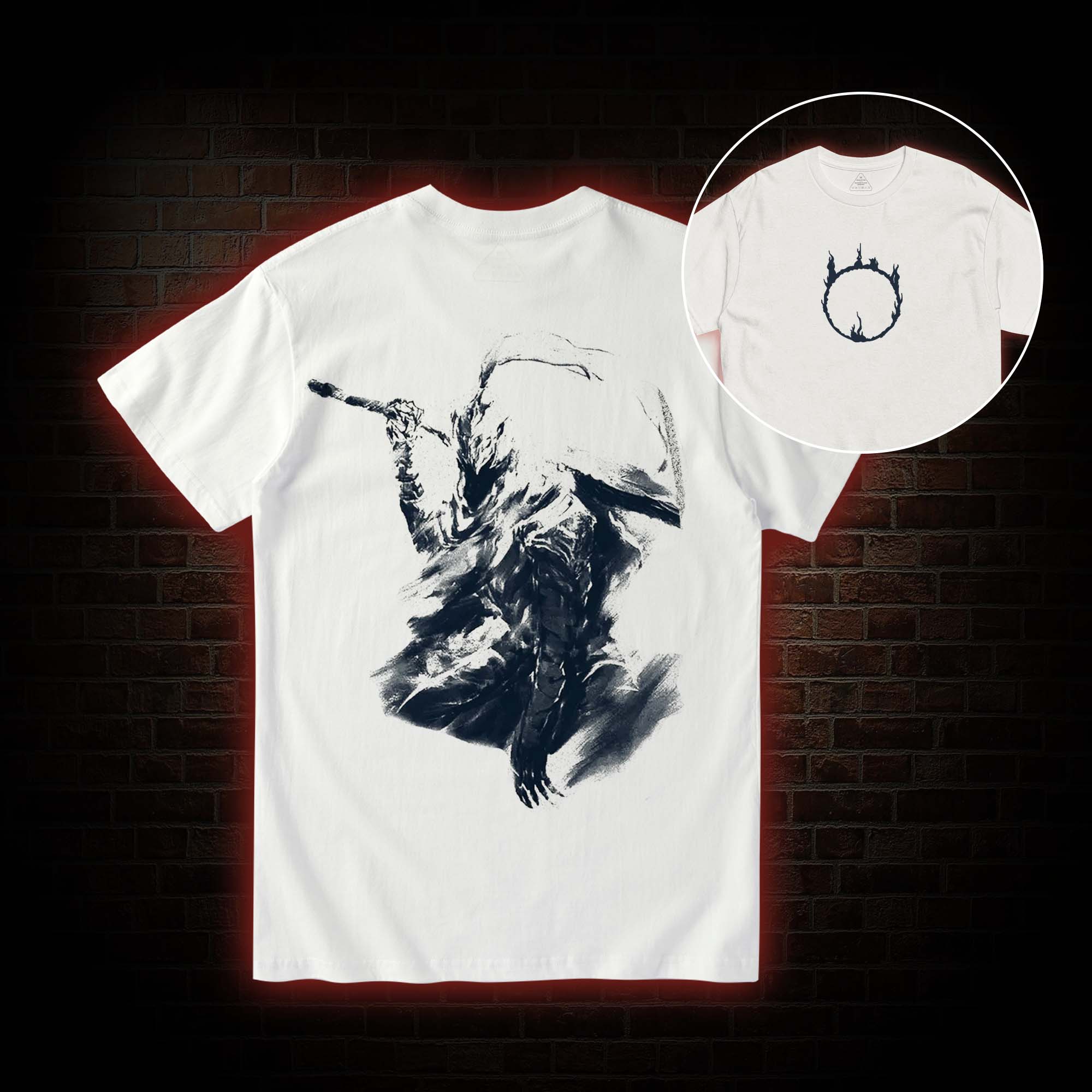 Abyss Vintage Back Print T-Shirt