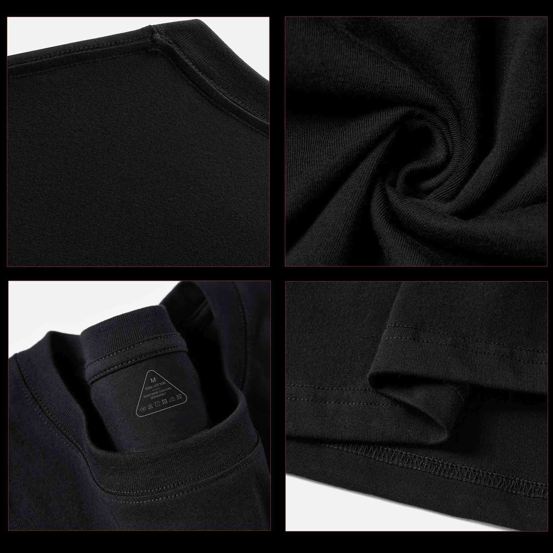 3303 Back Print T-Shirt