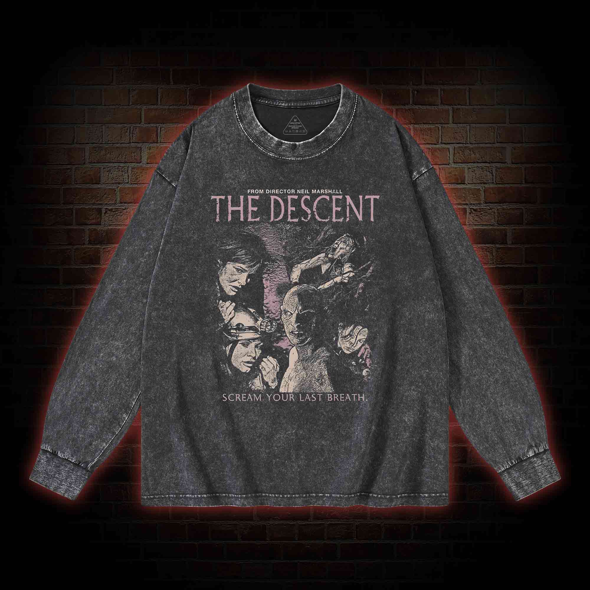 Scream Your Last Breath Washed Long-Sleeve T-shirt