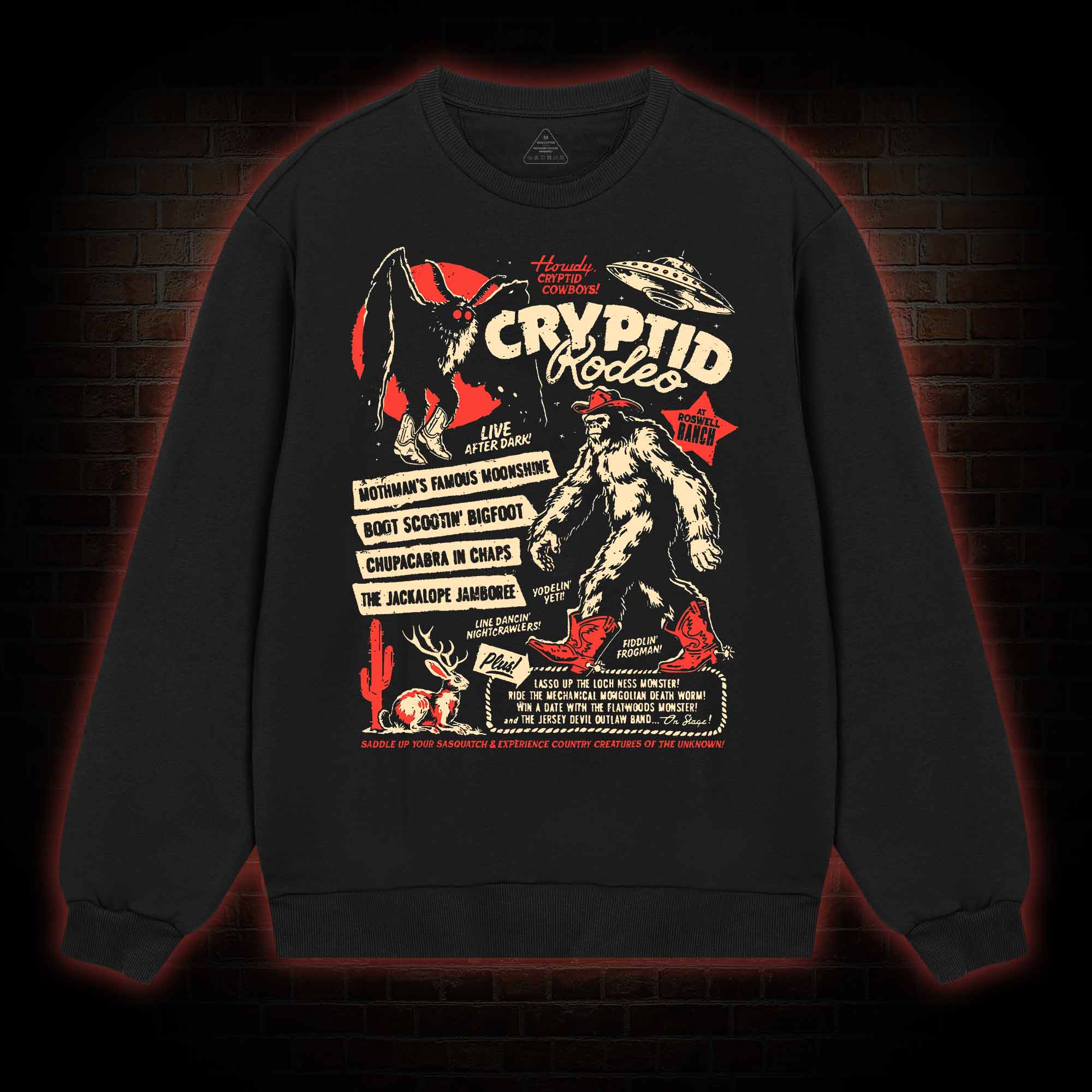 Cryptid Rodeo Sweatshirt
