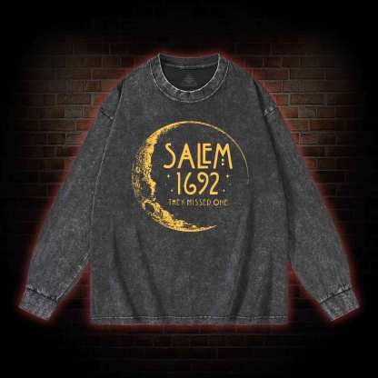 They Missed One Washed Long-Sleeve T-shirt