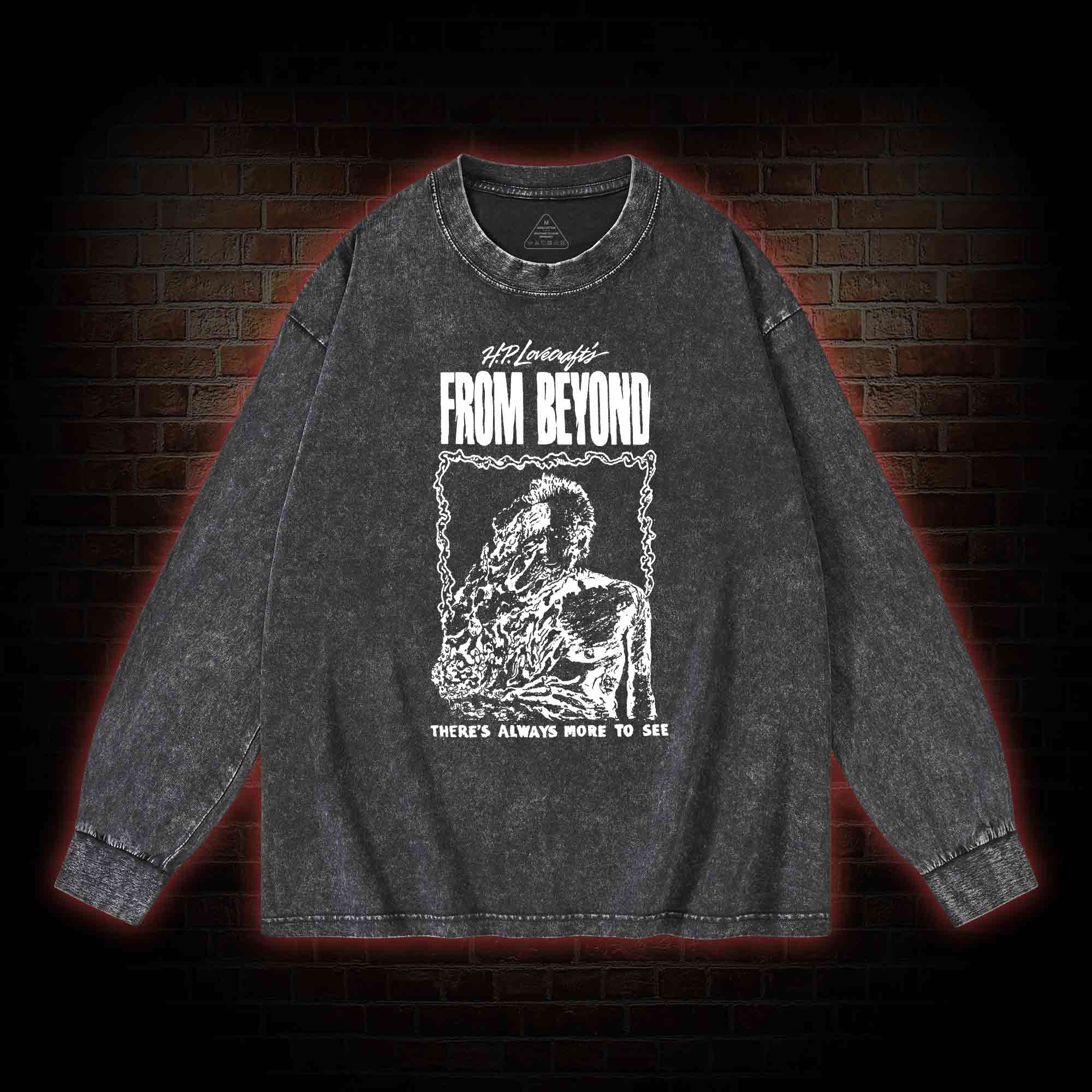 There's Always More to See Washed Long-Sleeve T-shirt