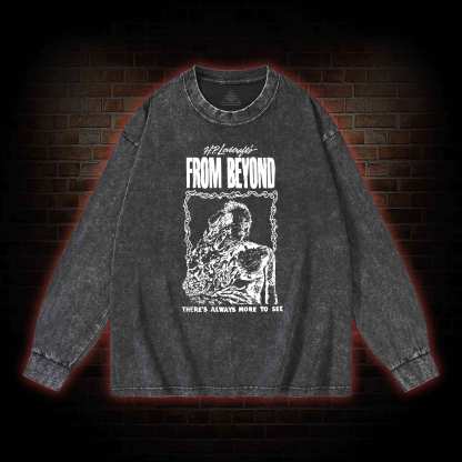 There's Always More to See Washed Long-Sleeve T-shirt