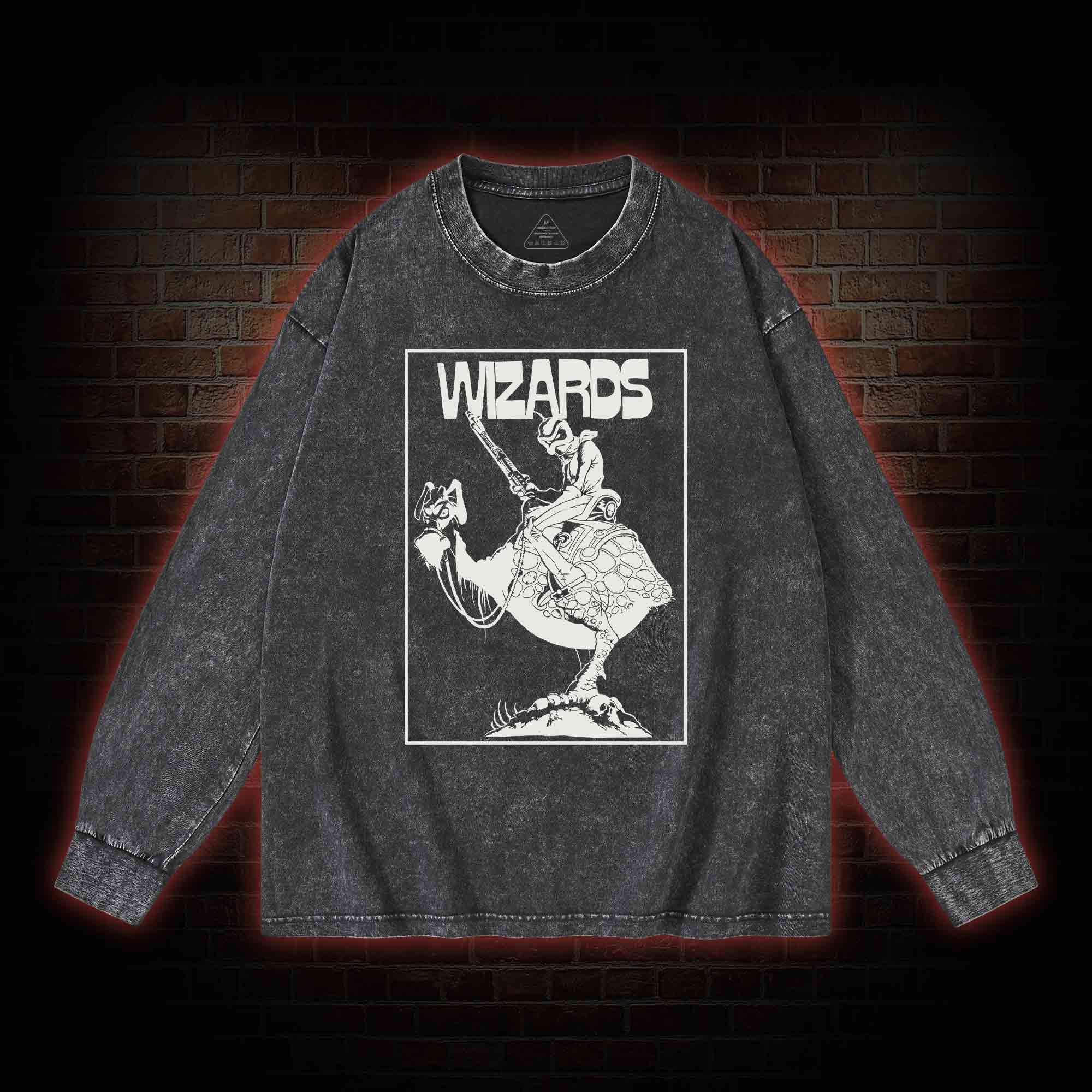Wizards Washed Long-Sleeve T-shirt