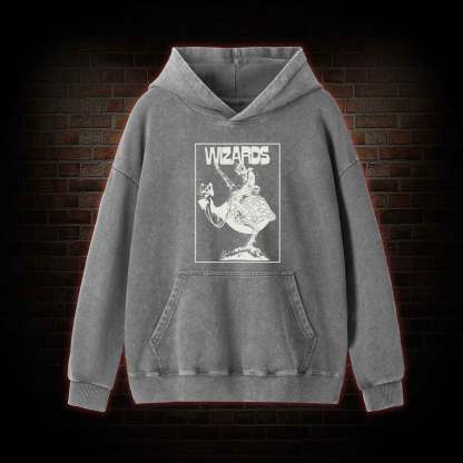 Wizards Washed Hoodie