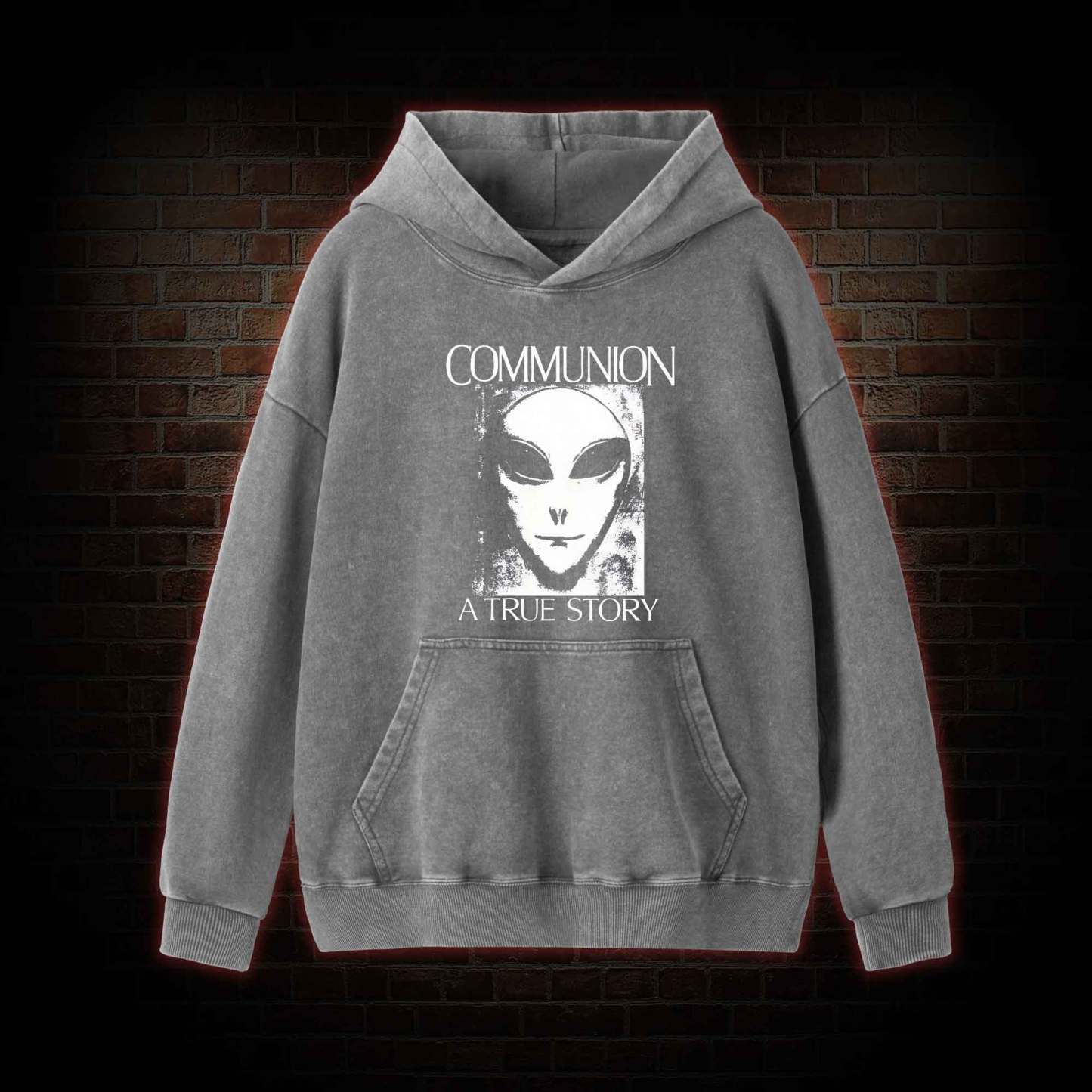 Communion a True Story Washed Hoodie