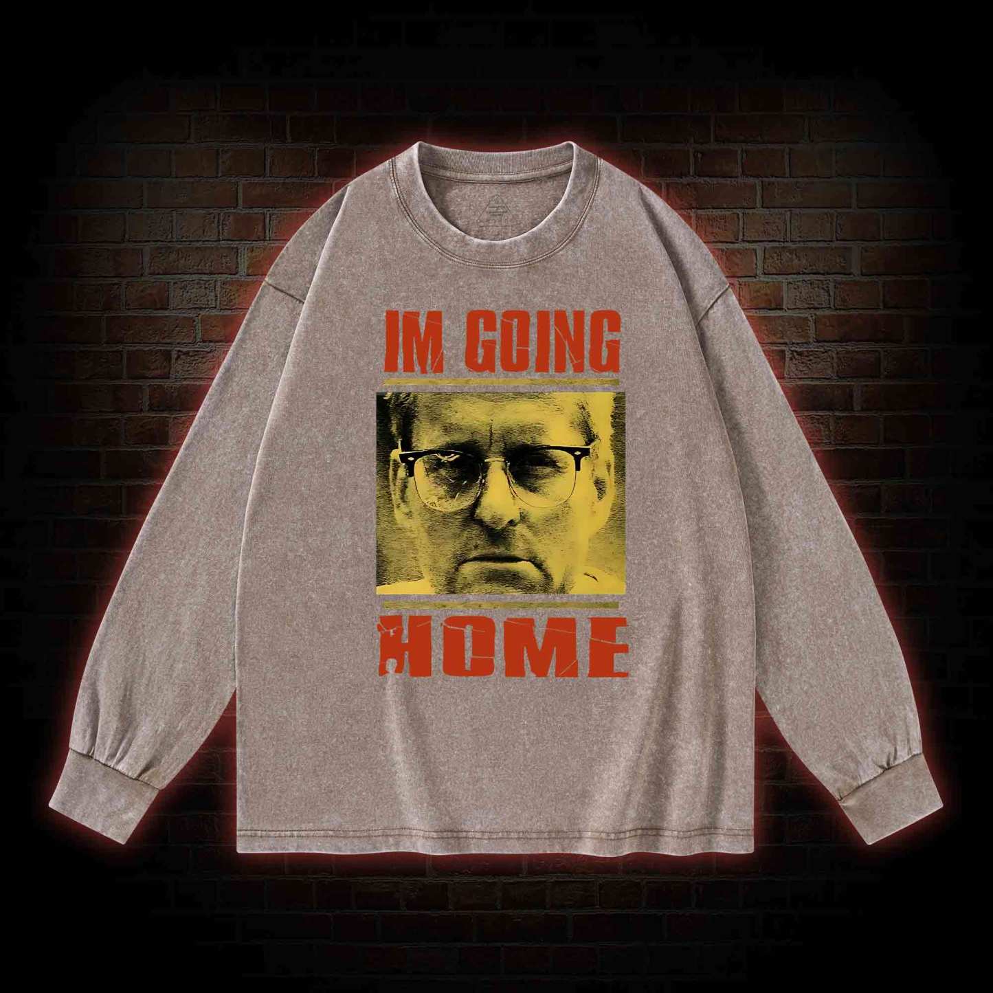 I'm Going Home Washed Long-Sleeve T-shirt