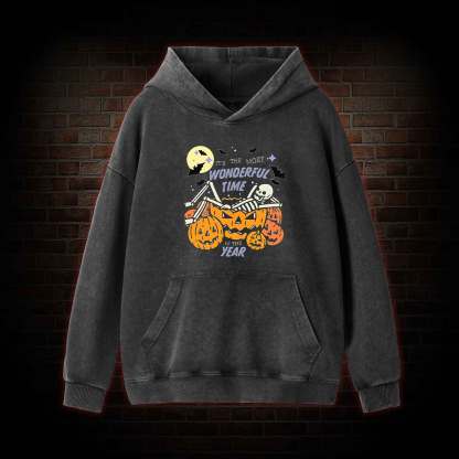 Most Wonderful Time Washed Hoodie