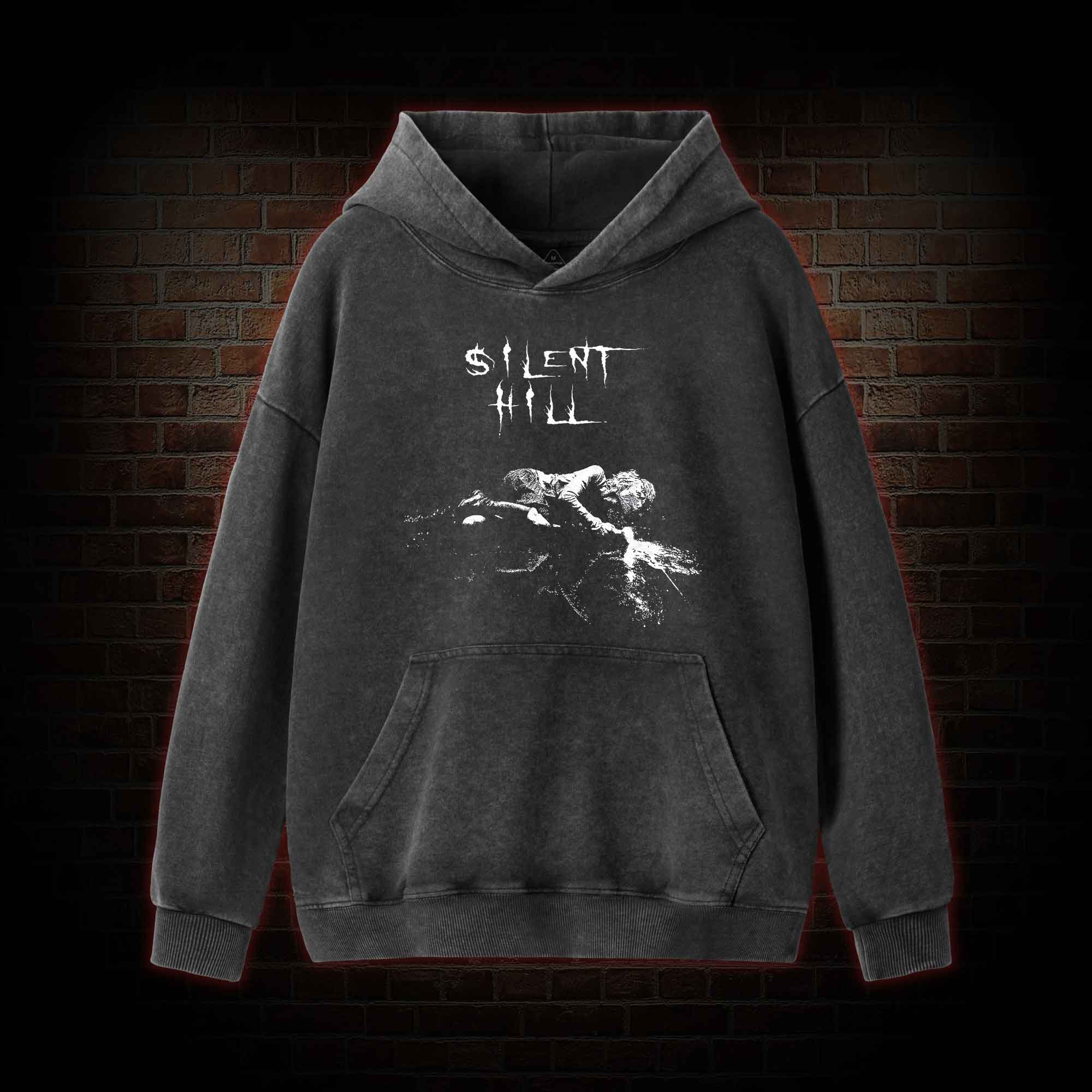 Silent Night Washed Hoodie