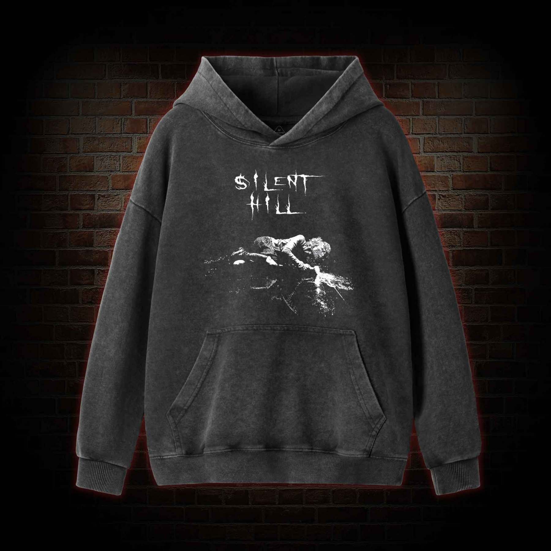 Silent Night Washed Hoodie