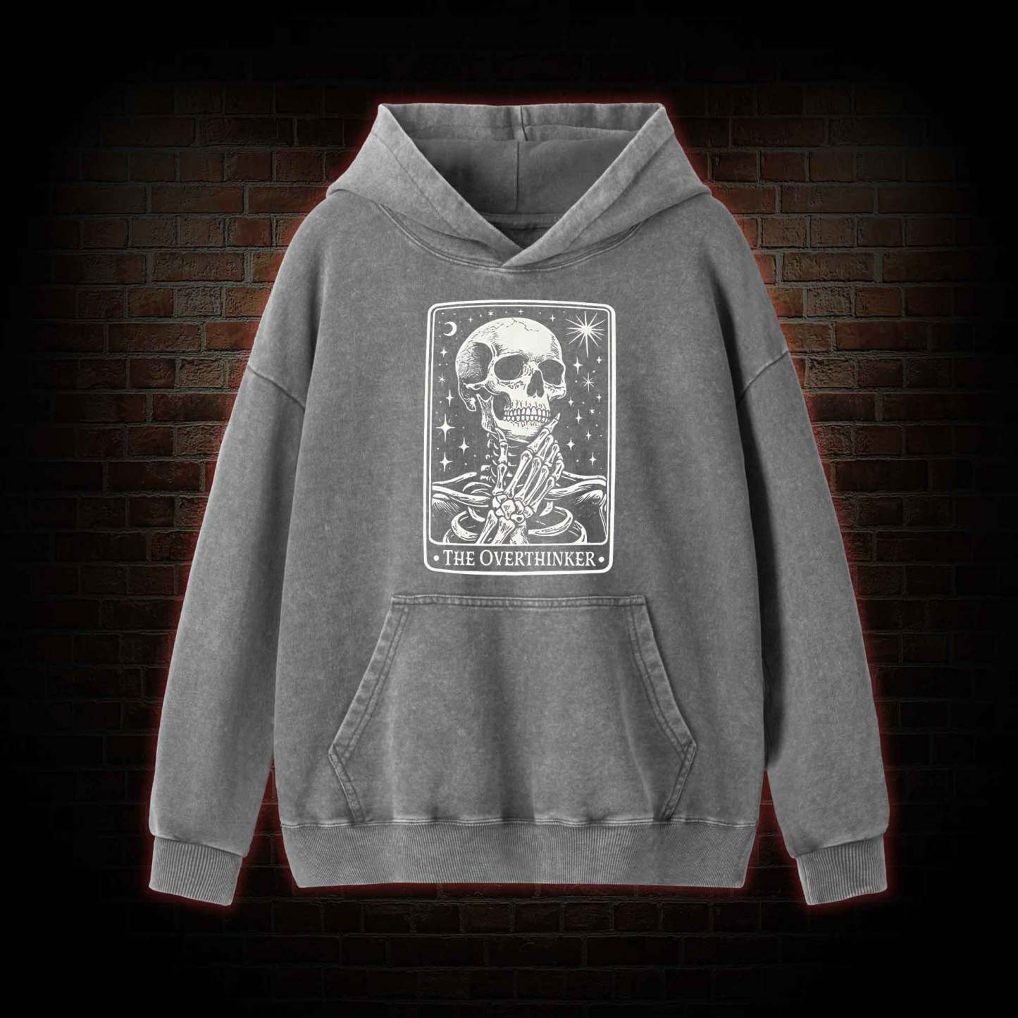 The Overthinker Washed Hoodie