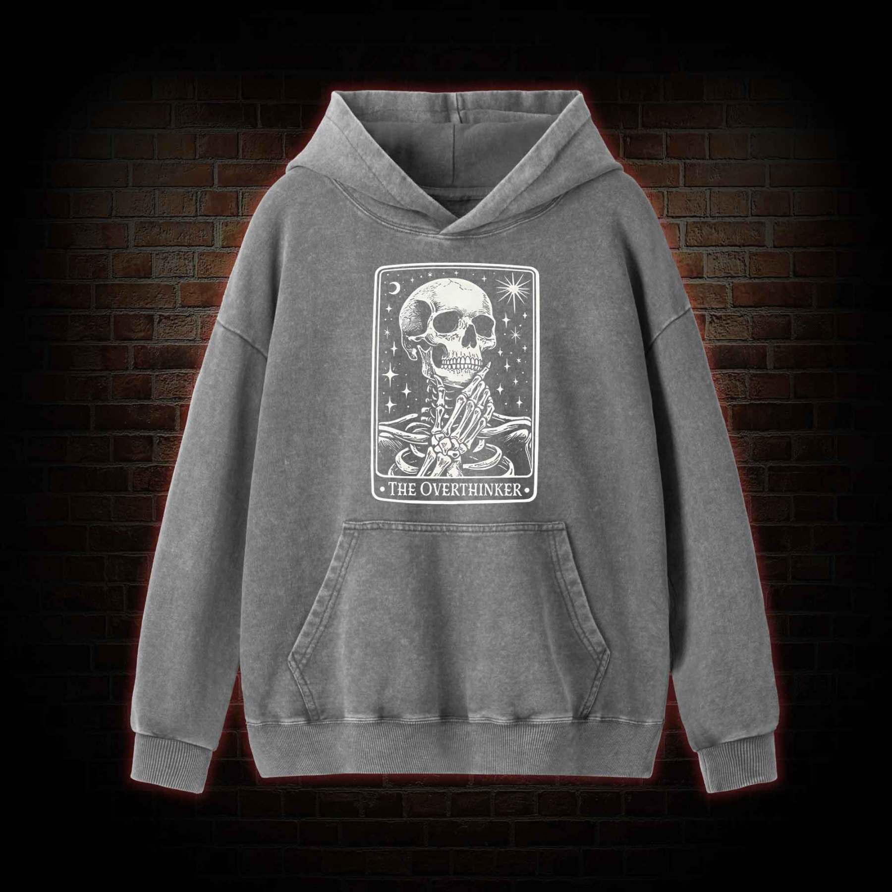 The Overthinker Washed Hoodie