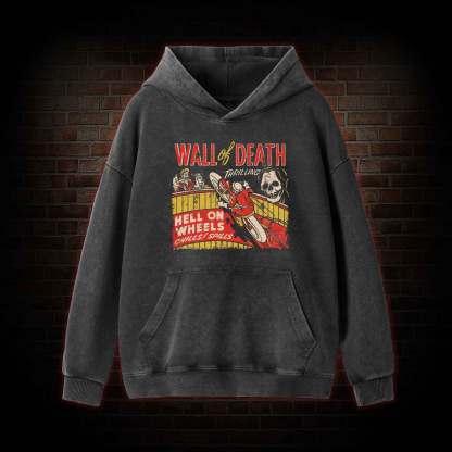 Wall of Death Washed Hoodie