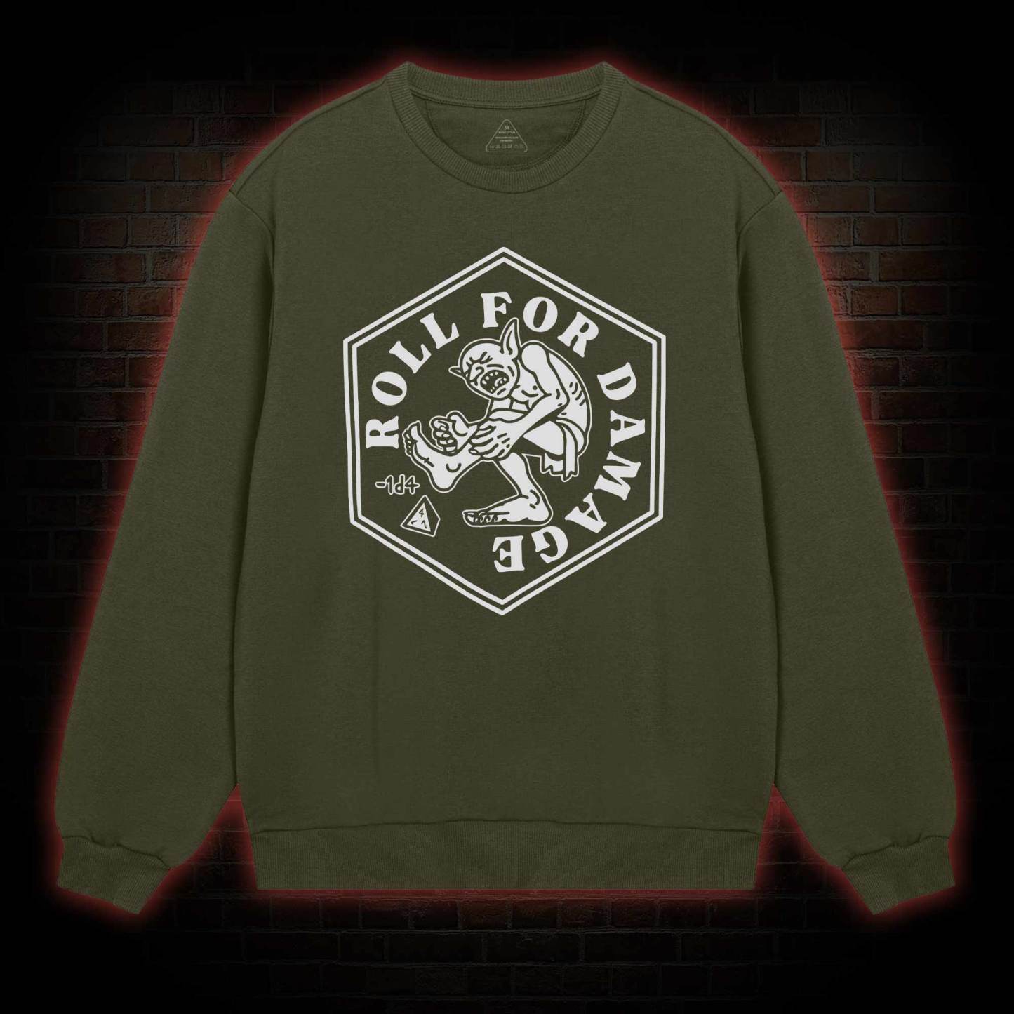 Roll for Damage Sweatshirt