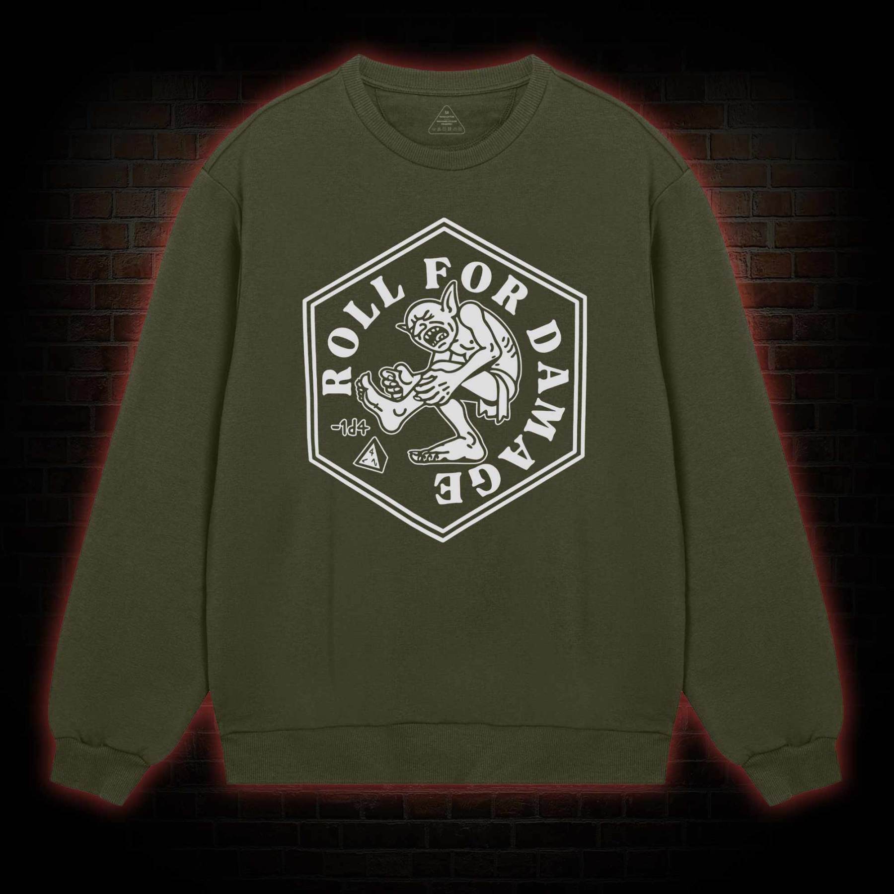Roll for Damage Sweatshirt