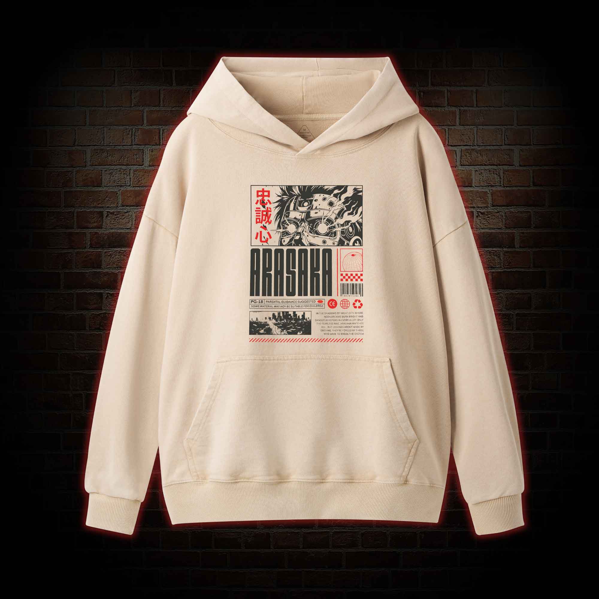 Samurai Washed Hoodie
