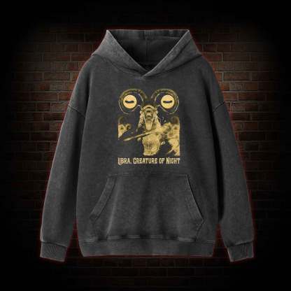 Creature of Night Washed Hoodie