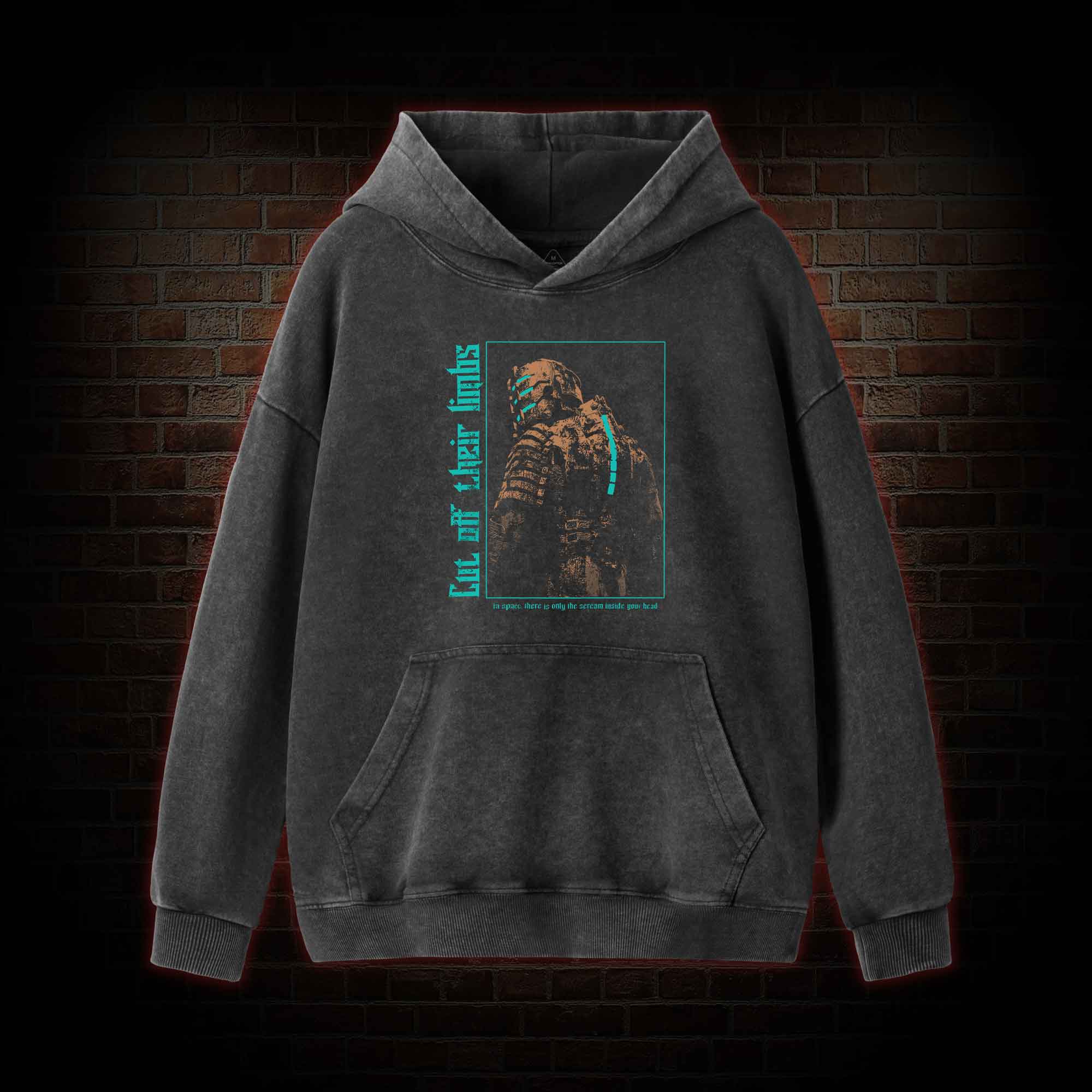 Cut of Their Limbs Washed Hoodie