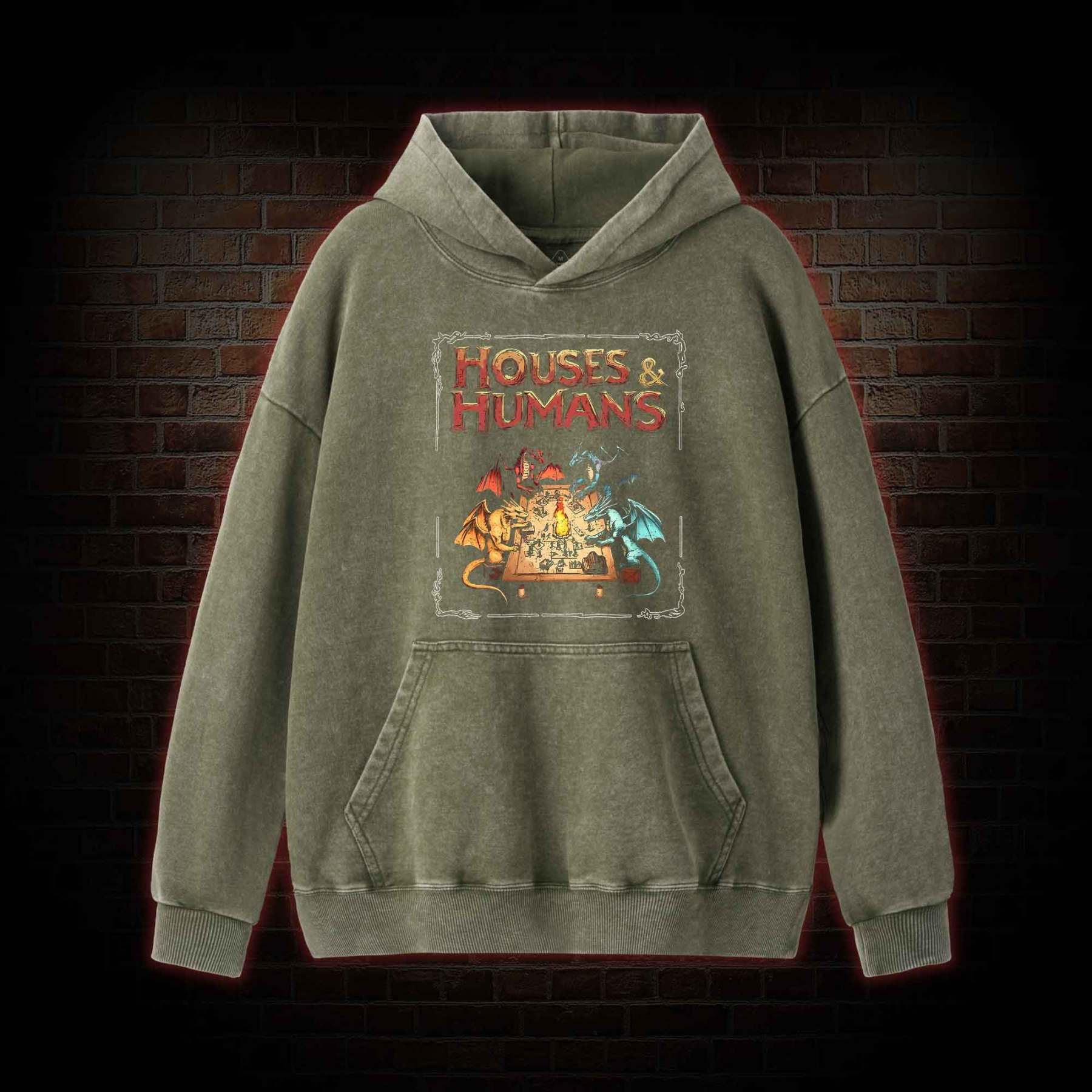 Houses and Humans Washed Hoodie