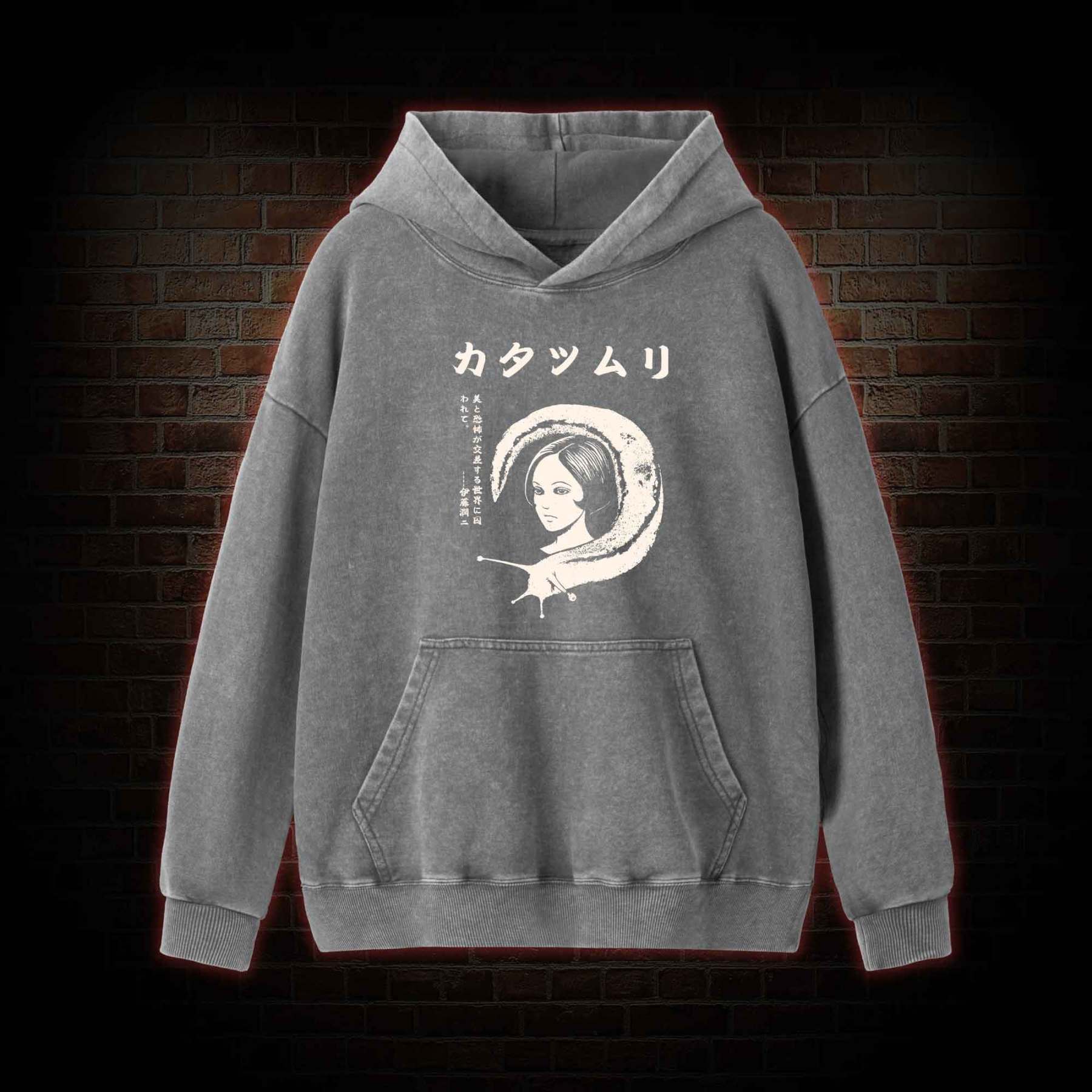 Snail Vintage Washed Hoodie