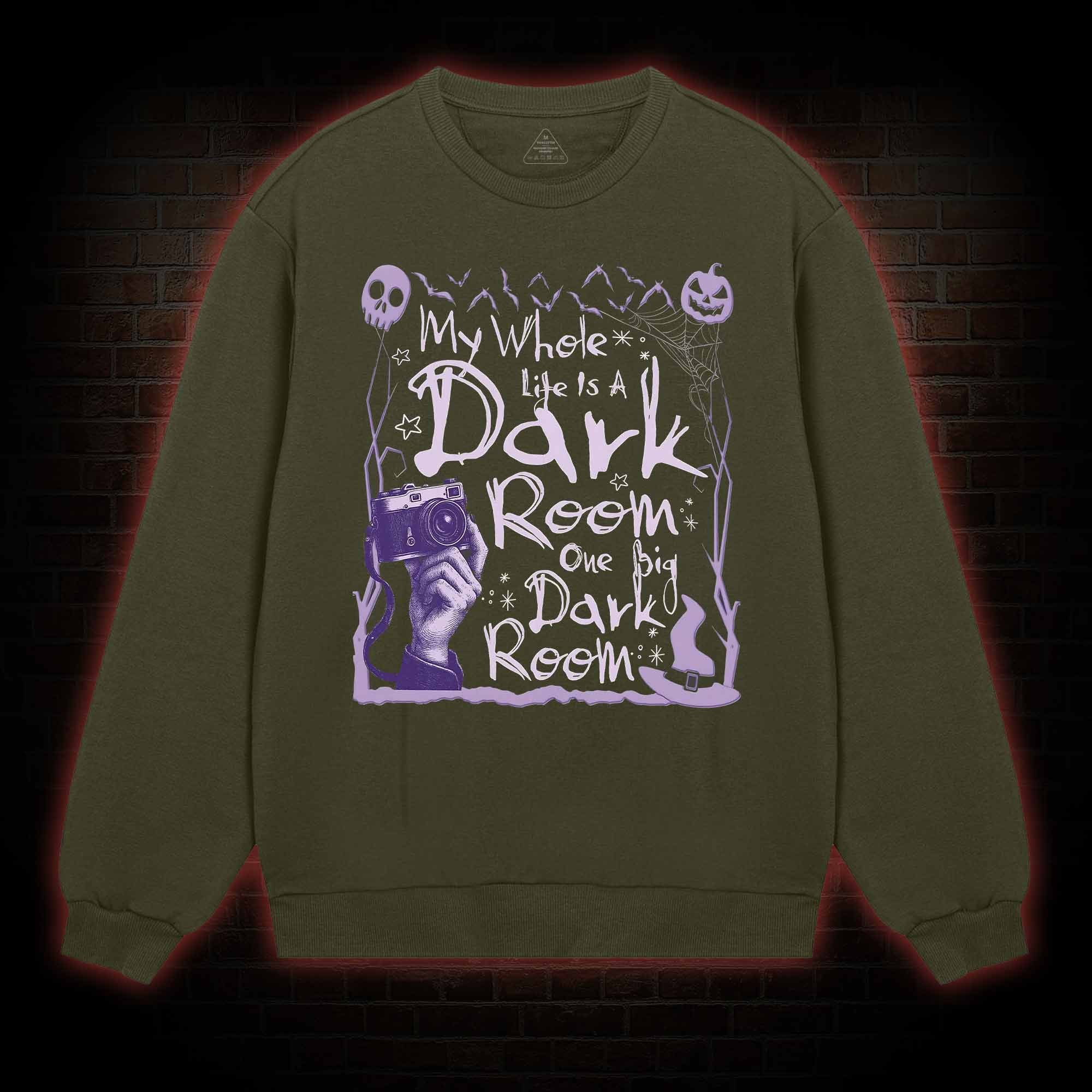 My Whole Life is A Dark Room Sweatshirt