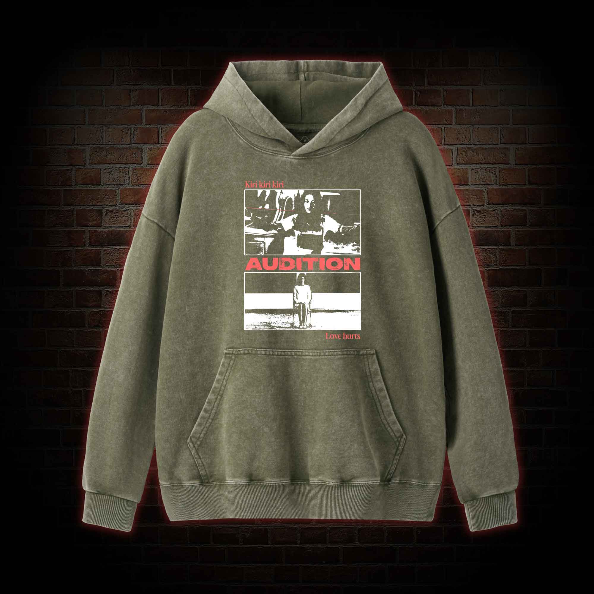 Love Hurts Washed Hoodie